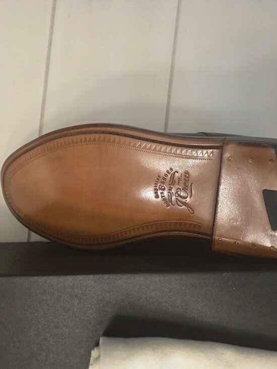 J. Crew Brown Leather Ludlow Derby - Size 10 US main image 6